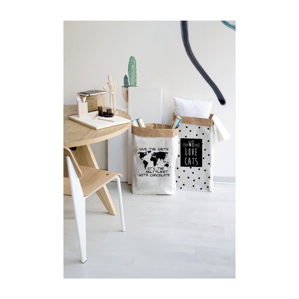 Torba papierowa z papieru z recyklingu Really Nice Things Chocolate-image-1