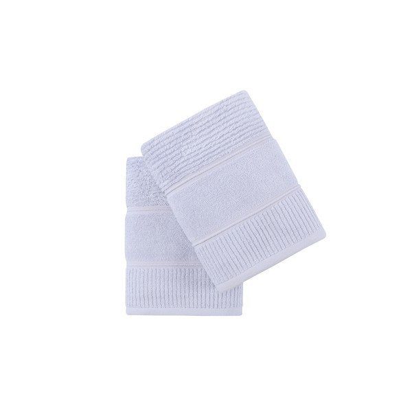 Jasnoniebieskie bawełniane ręczniki frotte zestaw 2 szt. 50x90 cm Daniela – Foutastic-image-3