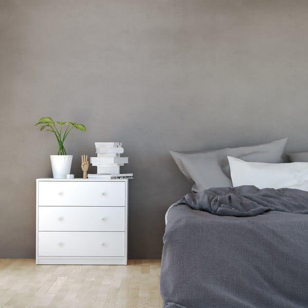 Biała komoda Tvilum May, 72 x 68 cm-image-1