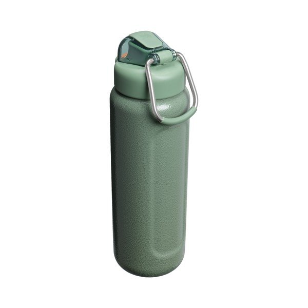 Zielona podróżna butelka ze stali nierdzewnej 700 ml Wellspring Bottle Hammertone Green – Stanley-image-2