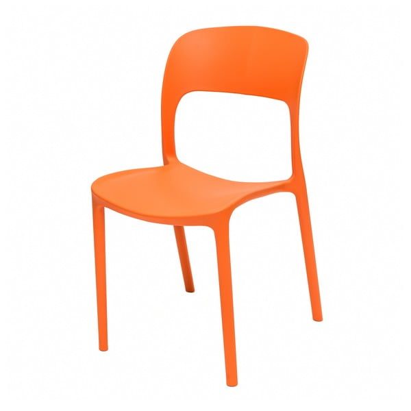 Pomarańczowe krzesło Ragaba UFO