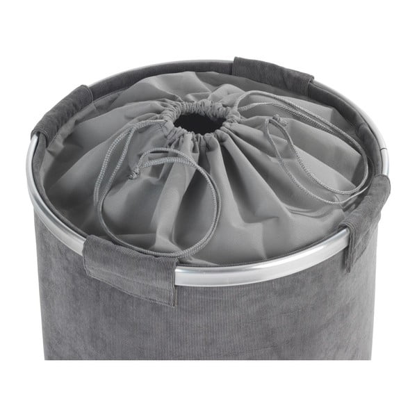 Szary kosz na pranie Wenko Cordoba, 68 l-image-2