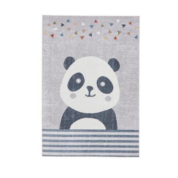 Jasnoszary dywan dziecięcy 120x170 cm Vida Kids Panda – Think Rugs