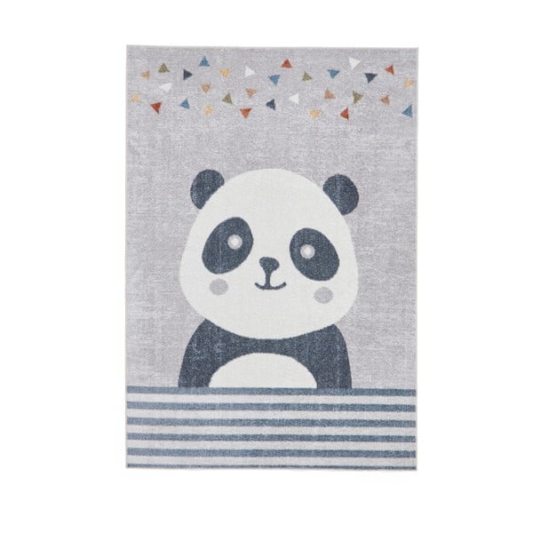 Jasnoszary dywan dziecięcy 120x170 cm Vida Kids Panda – Think Rugs