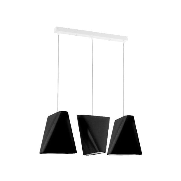 Czarna lampa wisząca 82x28 cm Velo – Nice Lamps
