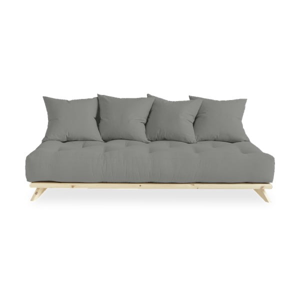 Sofa z szarym obiciem Karup Design Senza Natural/Grey