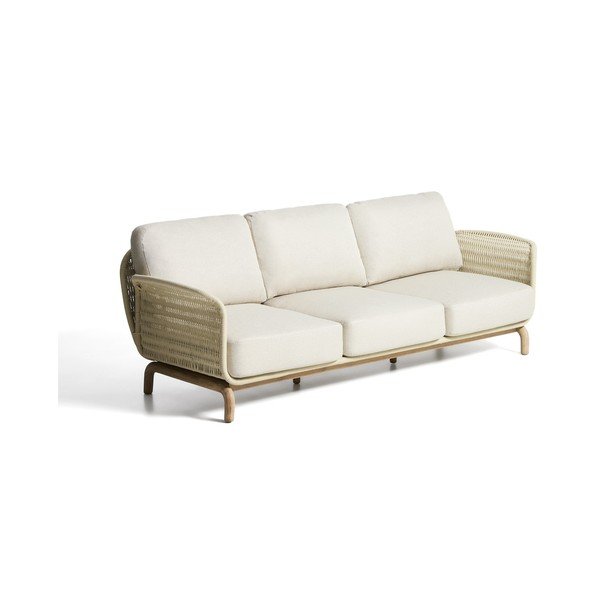 Beżowa tapicerowana sofa ogrodowa Alipa – Kave Home