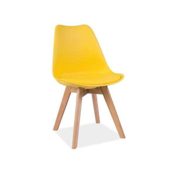 Żółte krzesło Signal Kris