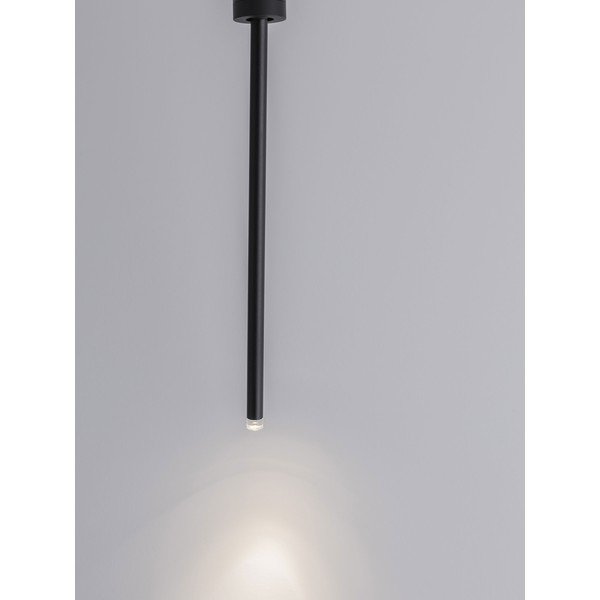 Aluminiowa lampa sufitowa LED z elastyczną konstrukcją w kolorze matowej czerni Stilvi – Nova Luce-image-2