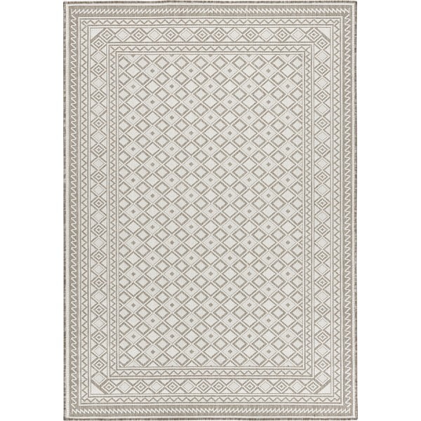 Beżowy dywan odpowiedni na zewnątrz 170x120 cm Terrazzo – Floorita-image-3