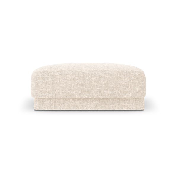 Kremowy puf Miley  – Micadoni Home-image-3