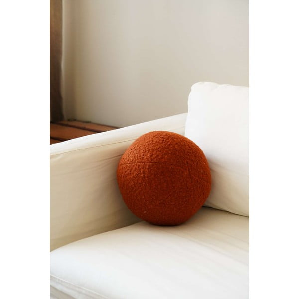 Poduszka dekoracyjna z materiału bouclé ø 25 cm Top – Mioli Decor