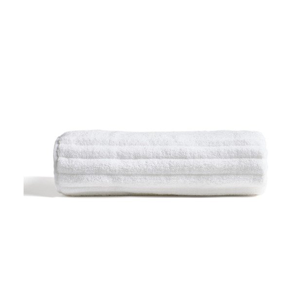 Biały bawełniany ręcznik kąpielowy frotte 70x140 cm Navira – Kave Home