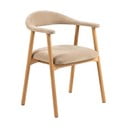 Beżowe/w naturalnym kolorze krzesło Addi – Actona