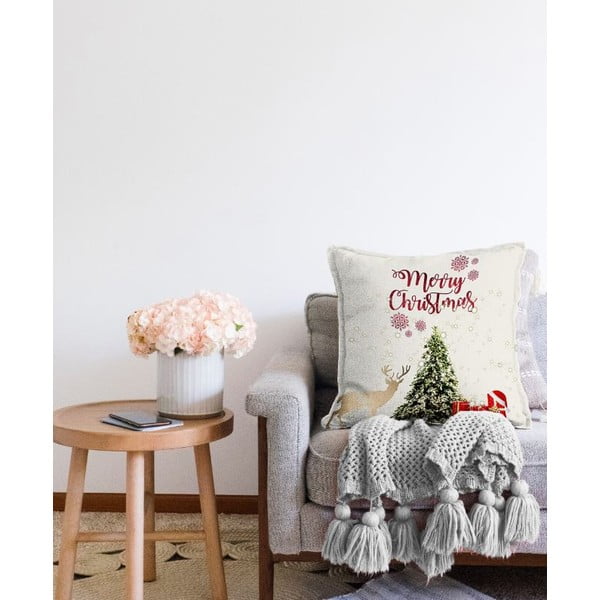 Poszewka na poduszkę ze świątecznym motywem 43x43 cm – Mila Home-image-2