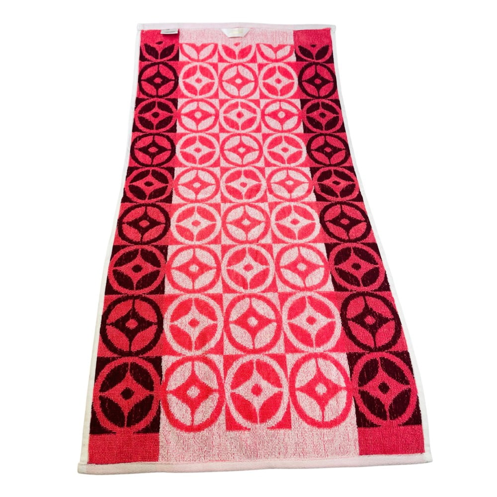 Różowy bawełniany ręcznik kąpielowy 70x140 cm Compass – JAHU collections (zdjęcie 3)