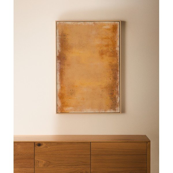 Ręcznie malowany obraz z ramą w zestawie/na płótnie 60x90 cm Selnar – Kave Home-image-3