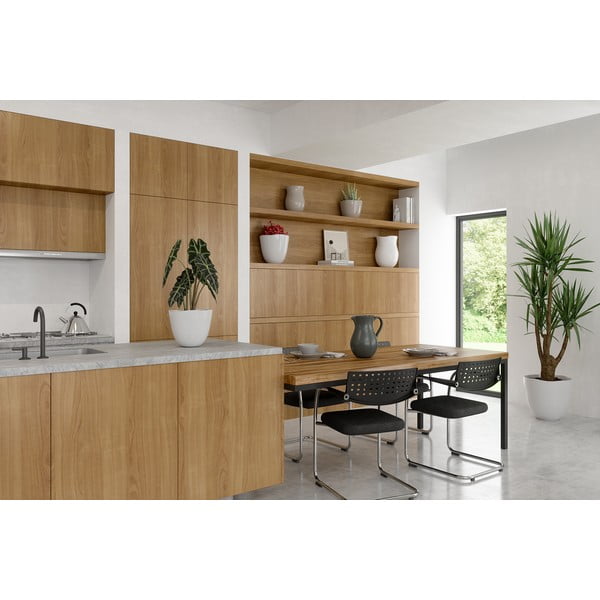 Biały ceramiczny ręcznie wykonany wazon (wysokość 30 cm) Harmonia – Artevasi-image-4