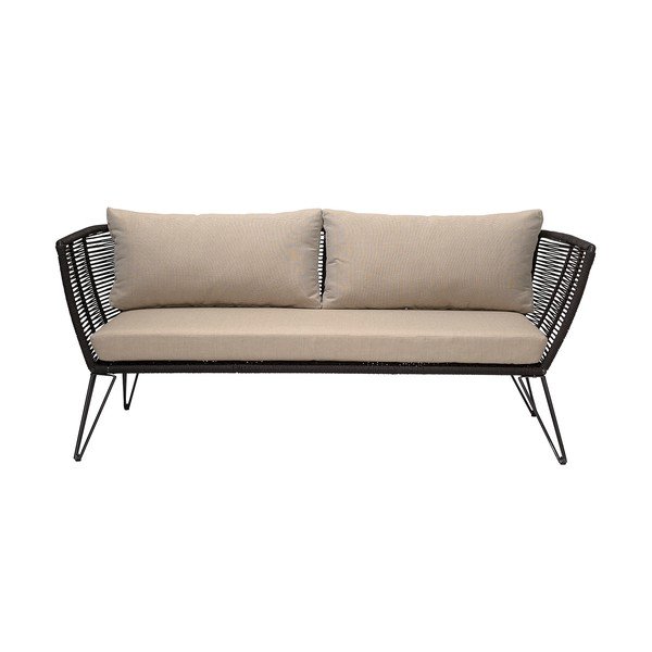 Beżowa sofa ogrodowa Mundo – Bloomingville