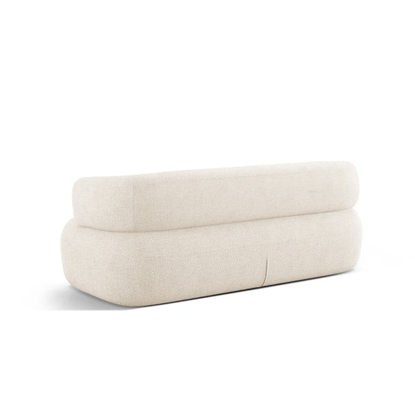 Beżowa sofa z materiału bouclé 178 cm Jenny – Micadoni Home-image-3