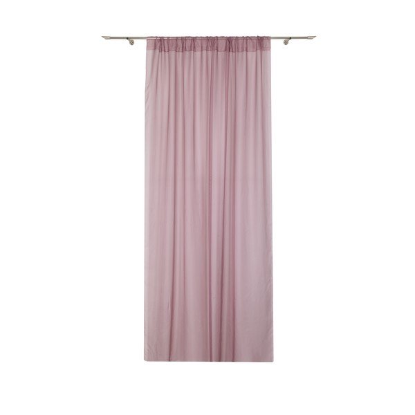 Różowa firanka 140x245 cm Voile – Mendola Fabrics-image-2