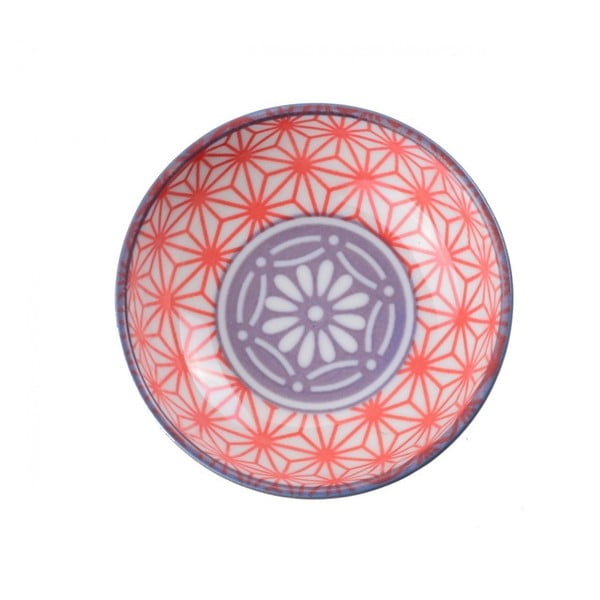 Czerwona miska porcelanowa Tokyo Design Studio Star, ⌀ 9,5 cm