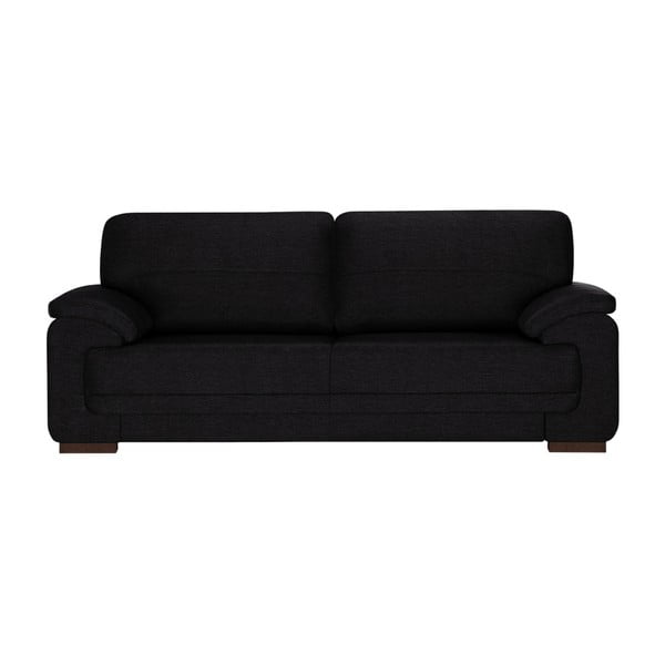 Czarna sofa 3-osobowa Florenzzi Casavola