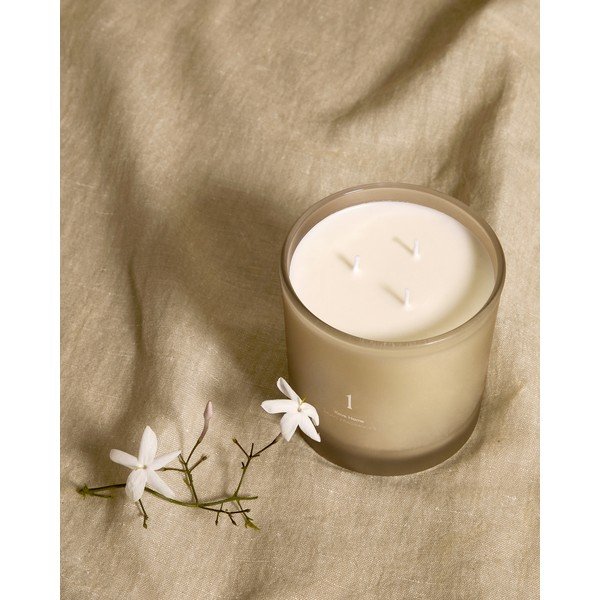 Świeca zapachowa czas palenia 50 h Soft Jasmin – Kave Home-image-1