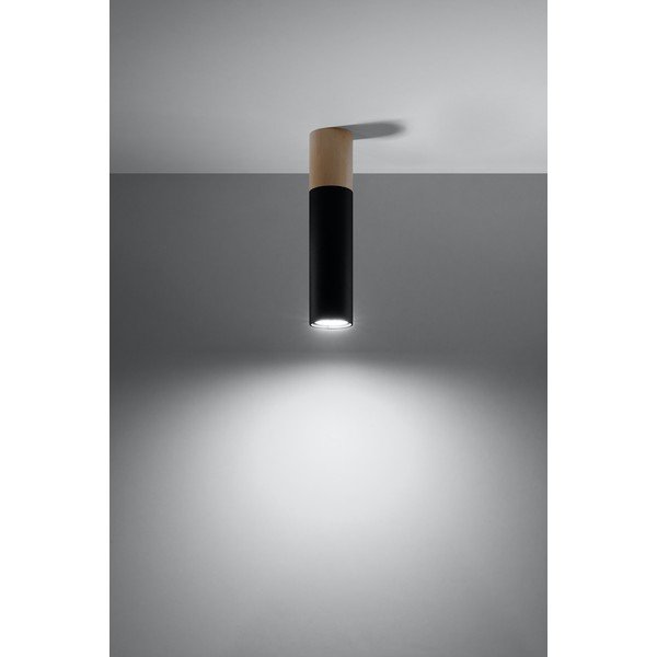 Czarna lampa sufitowa Sollux Paul-image-4
