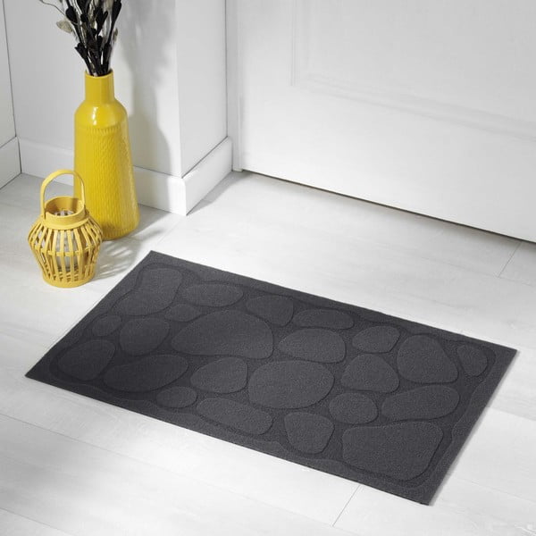 Wycieraczka 45x75 cm Graphite – douceur d'intérieur-image-1