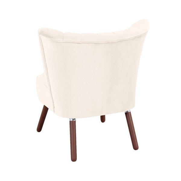 Kremowy fotel Max Winzer Alessandro Velour-image-2