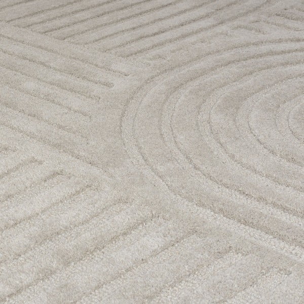 Szary dywan wełniany Flair Rugs Zen Garden, 120x170 cm-image-4