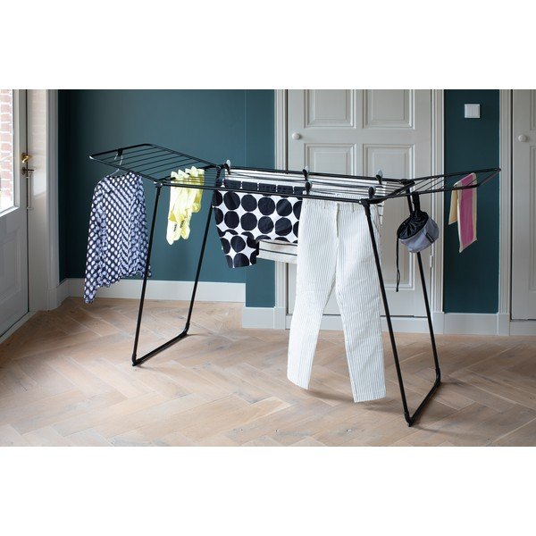 Suszarka na pranie w kolorze matowej czerni 22 m HangOn Too – Brabantia-image-1