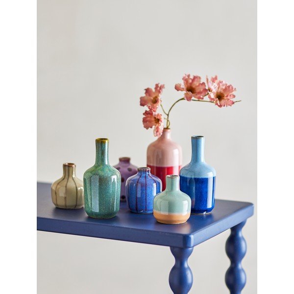 Kamionkowe ręcznie malowane wazony zestaw 7 szt. (wysokość 14 cm) Maien – Bloomingville-image-3