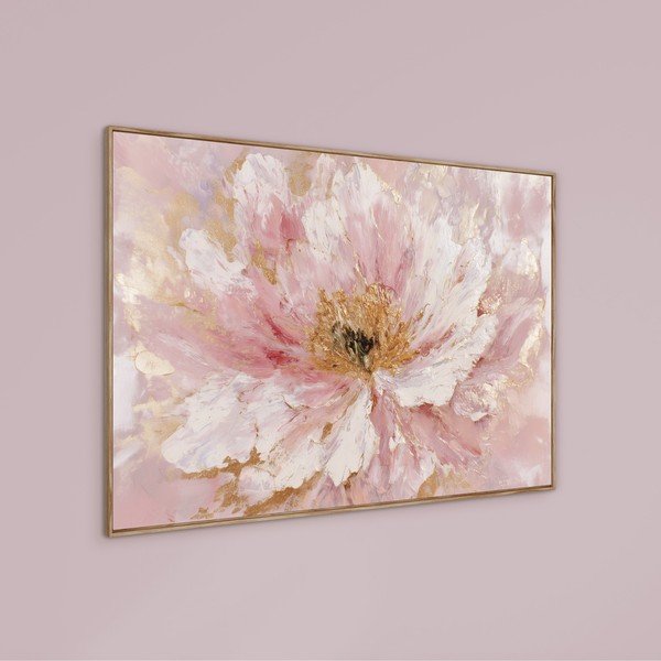 Obraz drukowany z ramą w zestawie/na płótnie 100x70 cm Floral Whispers – Styler-image-2