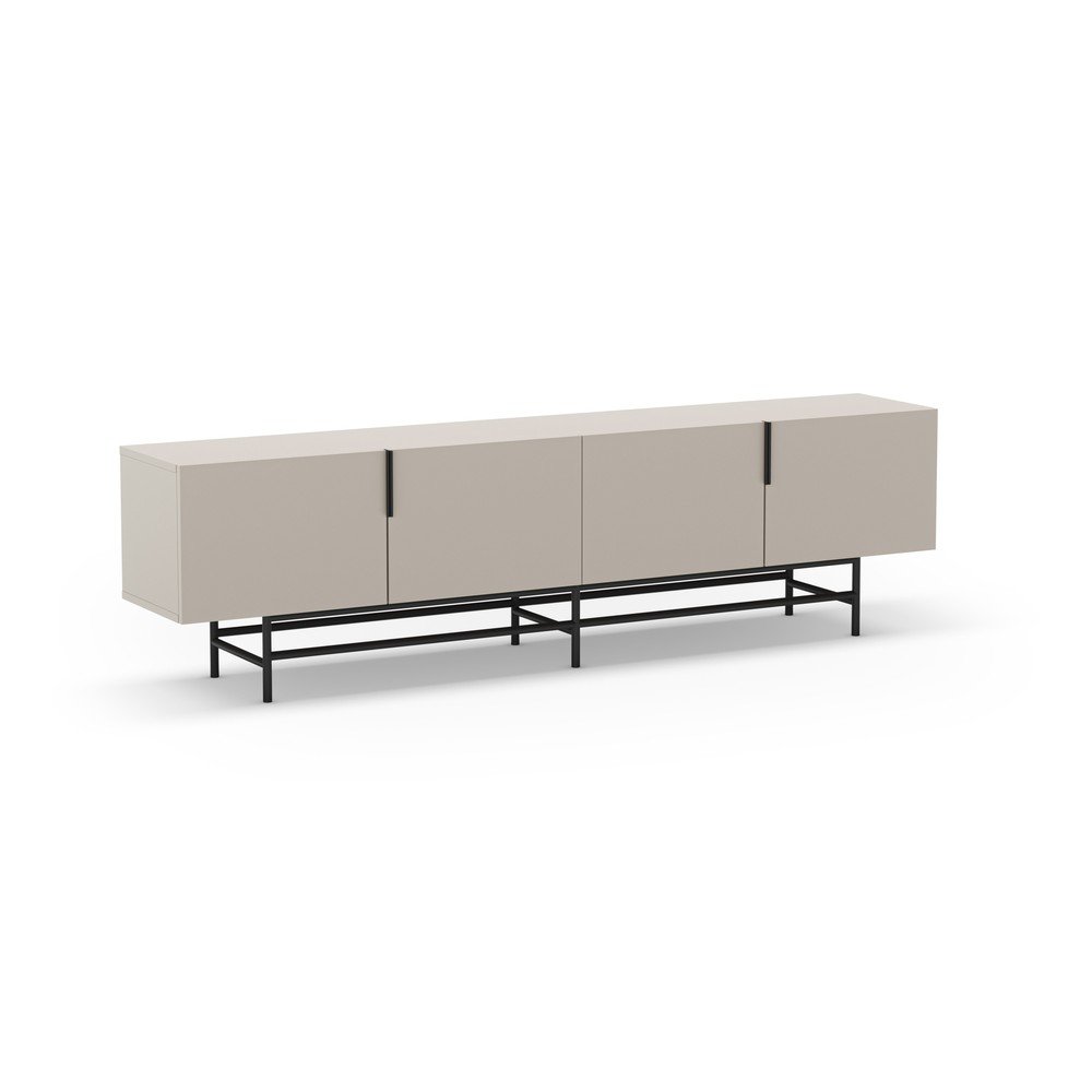 Kremowa szafka pod TV 200x54,5 cm Eldia – Marckeric (zdjęcie 6)
