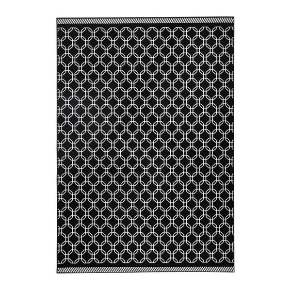 Czarny dywan Hanse Home Chain, 160x230 cm