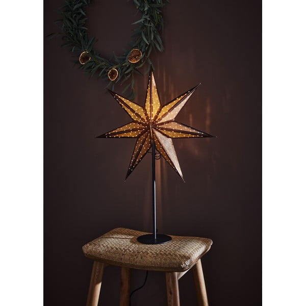 Brązowa świąteczna dekoracja świetlna Markslöjd Glitter