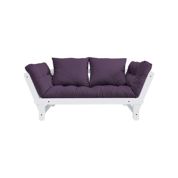 Sofa rozkładana Karup Beat White/Purple-image-1