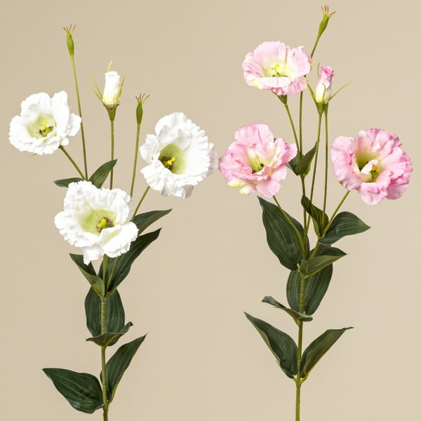 Zestaw 2 kwiatów dekoracyjnych Boltze Eustoma