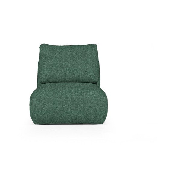 Zielony fotel z materiału bouclé Mirel – Rodier-image-2