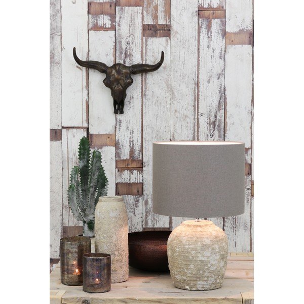 Szary abażur ø 40 cm Livigno – Light & Living-image-1