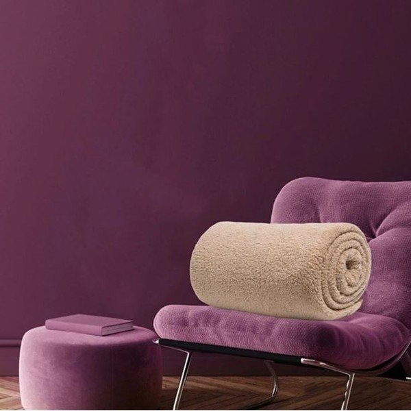 Koc z mikropluszu 220x230 cm – Mila Home
