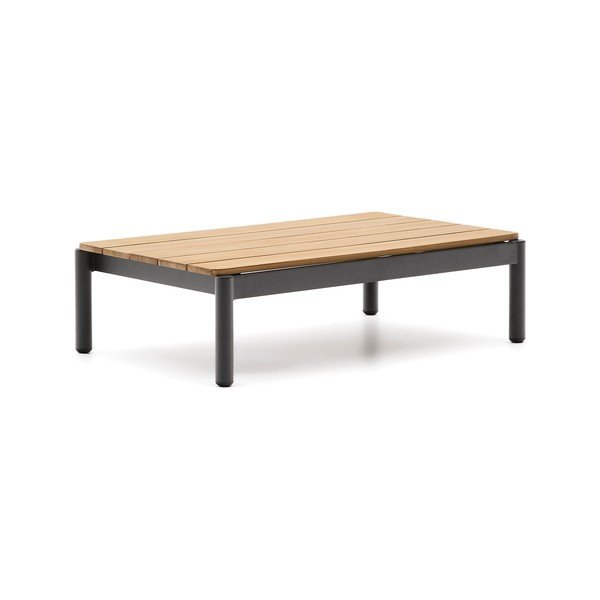 Stolik ogrodowy z litego drewna tekowego 57x91 cm Sorells – Kave Home