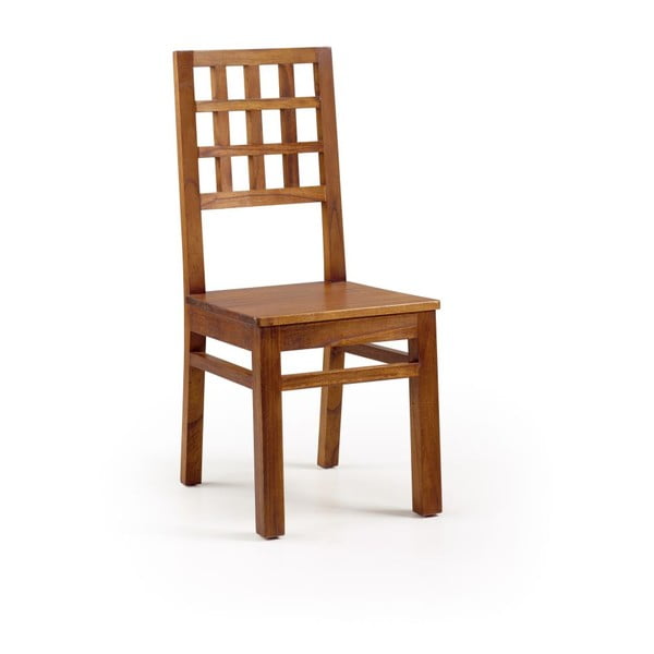 Krzesło z drewna mindi Moycor Star, 45x51x100 cm