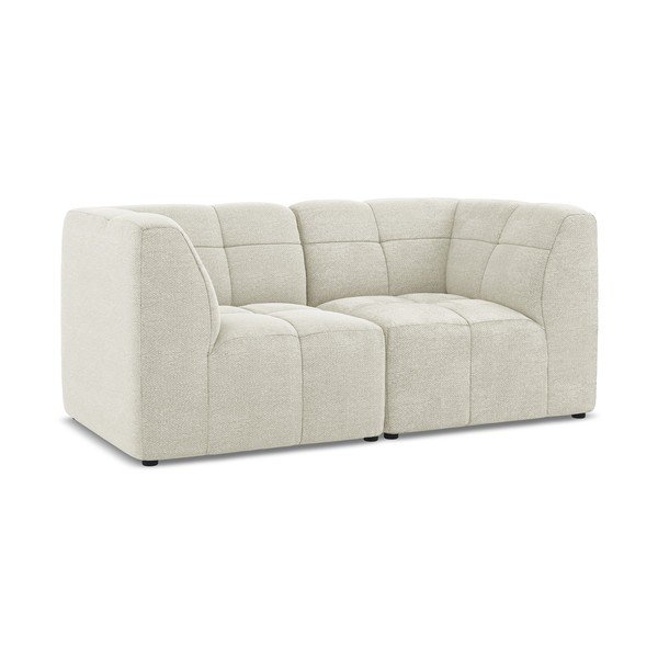 Beżowa sofa z materiału bouclé 180 cm Aloha – Makamii-image-2