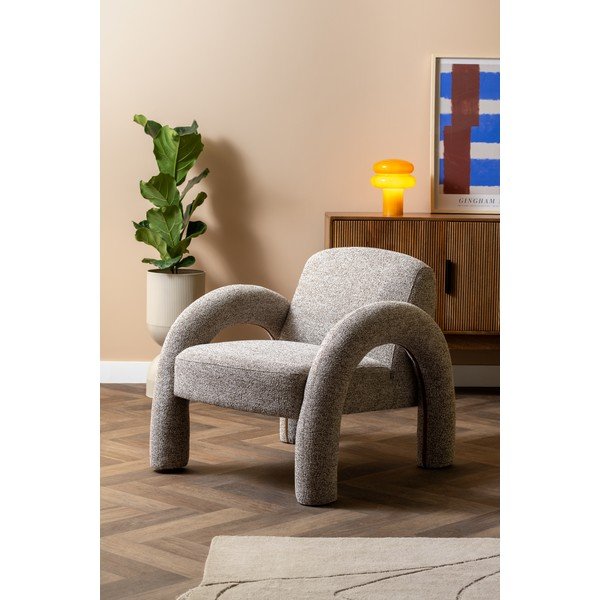 Szklana lampa stołowa w kolorze ochry (wysokość 24 cm) Incesante – Leitmotiv-image-2