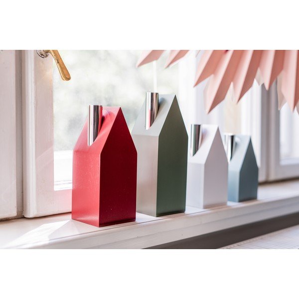 Drewniano-metalowe świeczniki zestaw 4 szt. – Remember-image-2