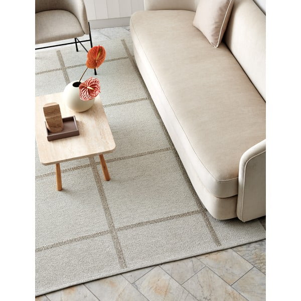 Kremowy dywan odpowiedni na zewnątrz 70x100 cm Ada Fossil – Pappelina-image-3