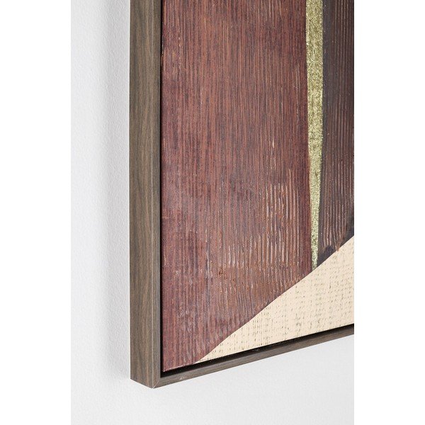 Obraz drukowany na płótnie z ręcznie malowanymi elementami z ramą w zestawie 83x123 cm Gallery – Bizzotto-image-2